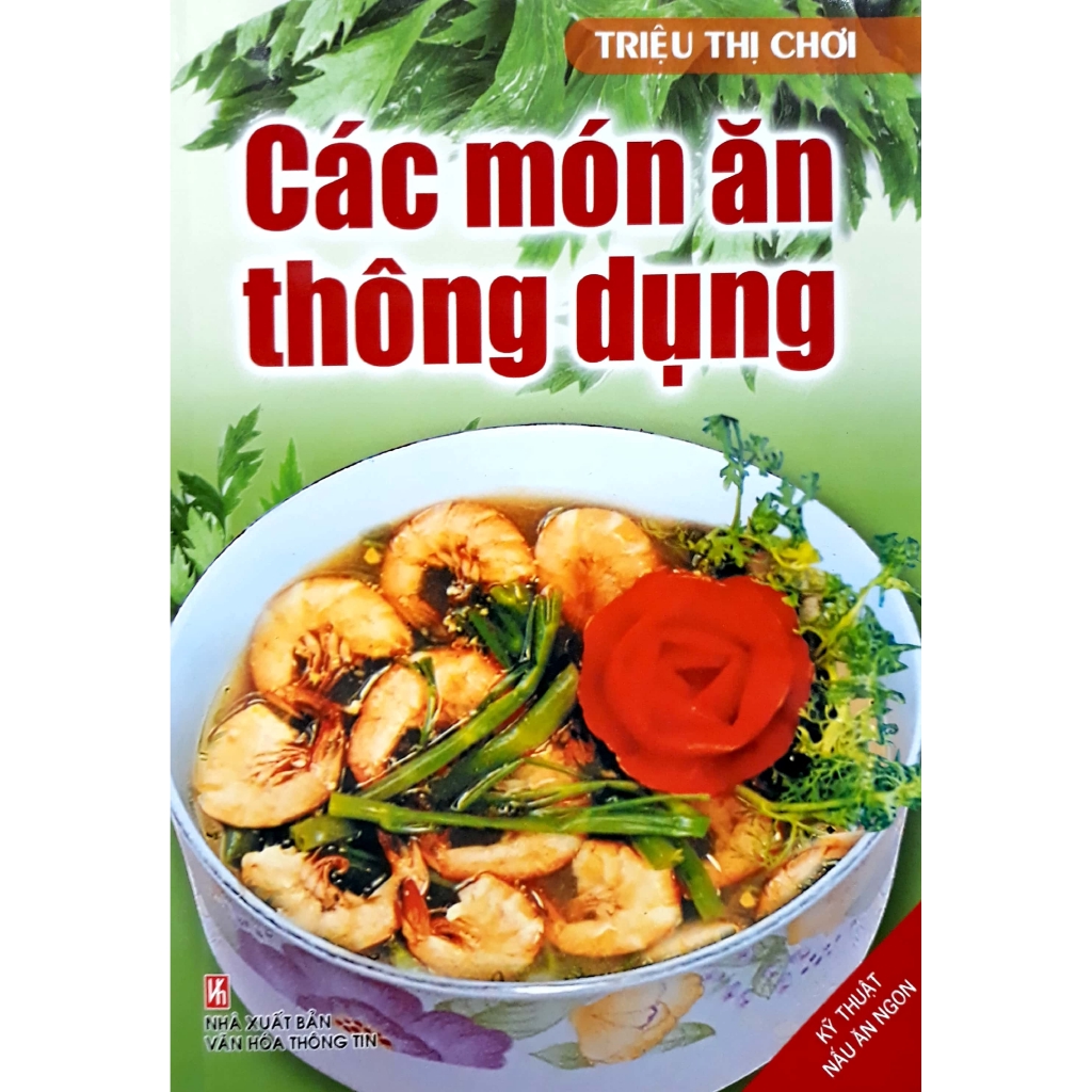 Sách - Các Món Ăn Thông Dụng