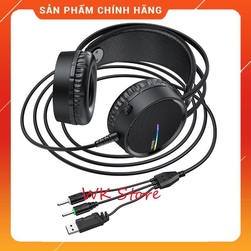 Tai nghe chụp tai có mic Hoco W100 (Chính hãng, BH 1 năm)