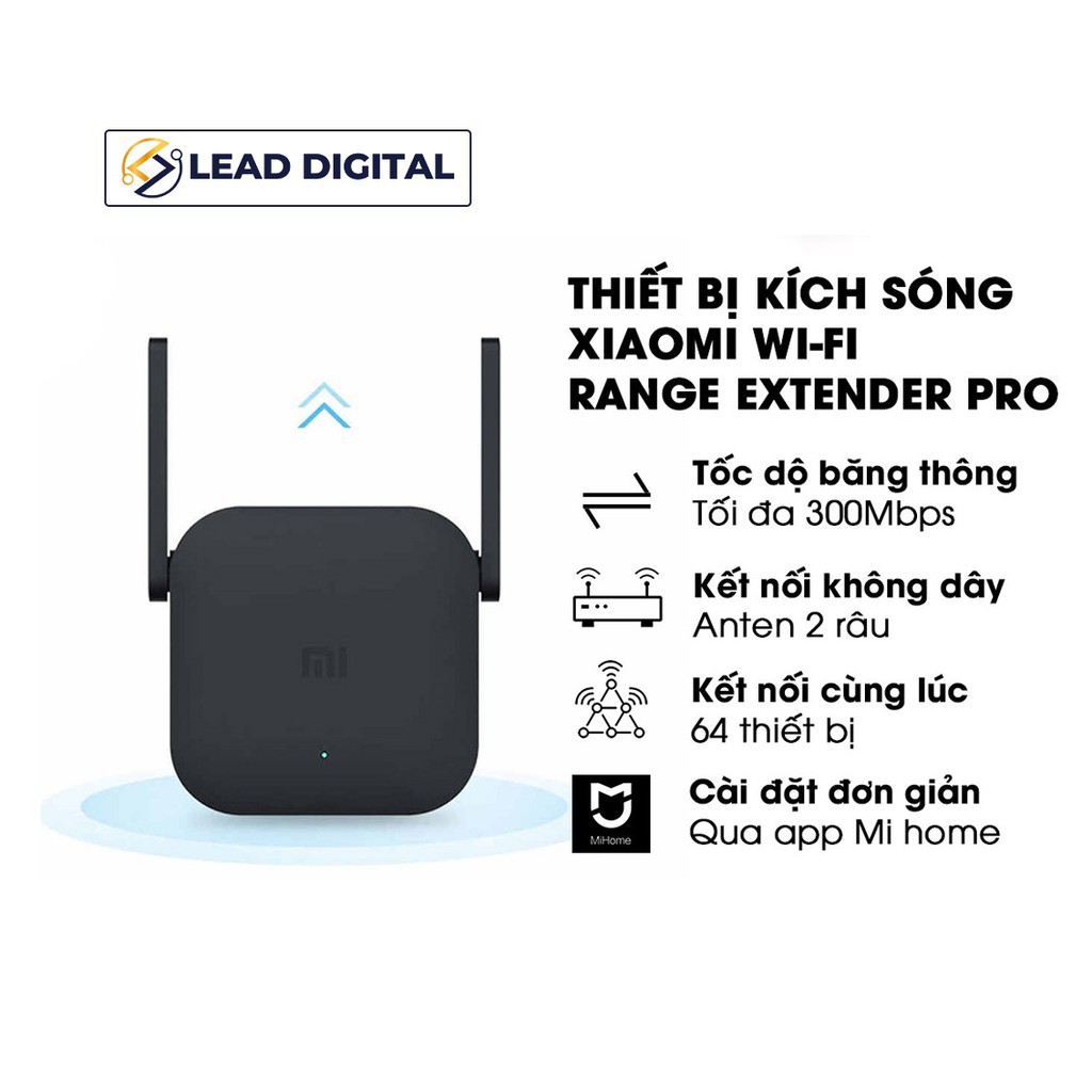 Thiết Bị Kích Sóng Mi Wi-Fi 2 Ăng ten Range Extender Pro, hỗ trợ băng tần 2.4GHz - BH 6 tháng | BigBuy360 - bigbuy360.vn