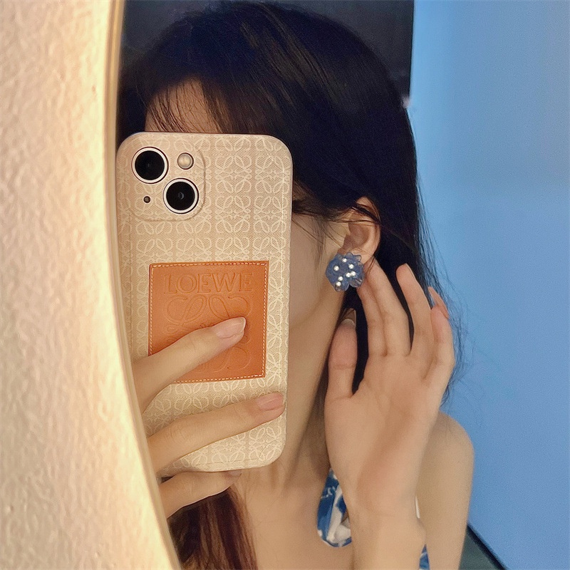 Khuyên Tai Hình Hoa Đính Ngọc Trai Phong Cách vintage Thanh Lịch Cho Nữ