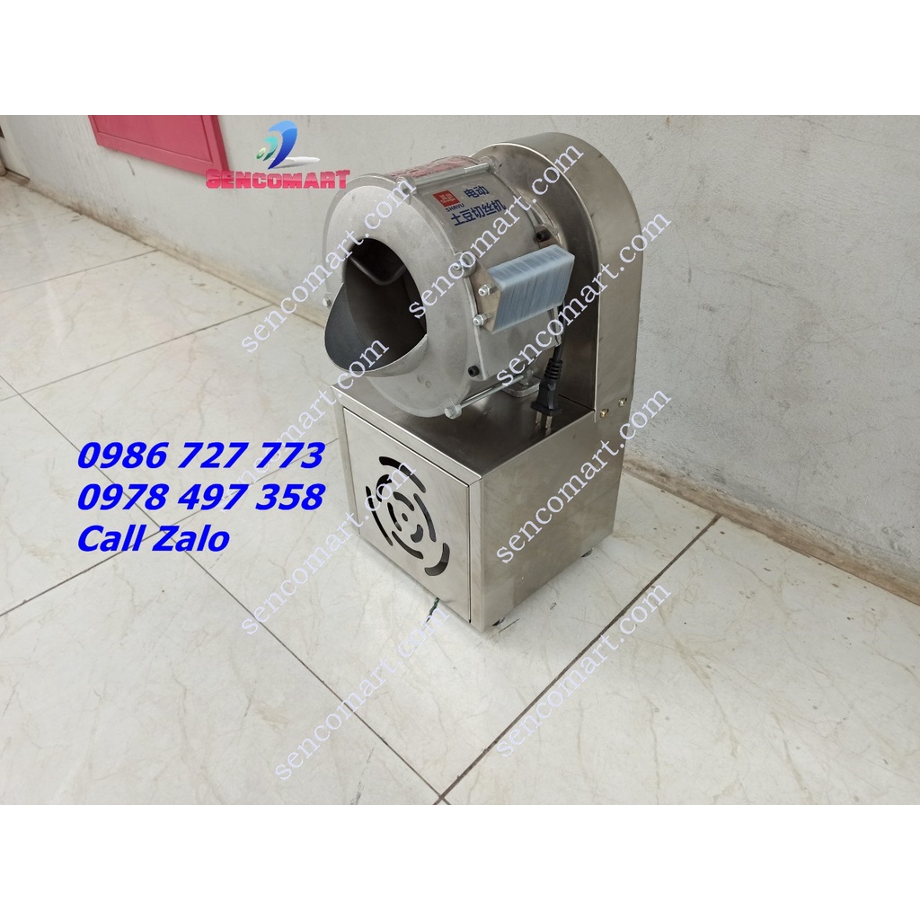 Phân phối máy bào sợi củ quả đu đủ,cà rốt làm món ăn