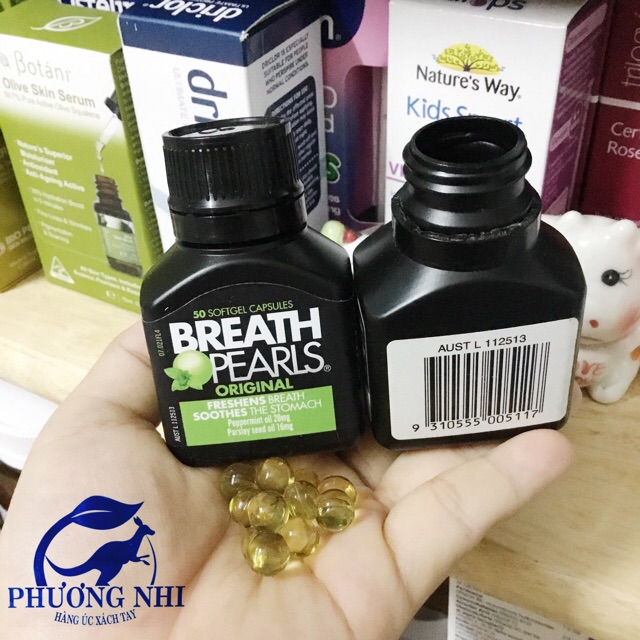 Viên uống thơm miệng breath pearls lọ 150 viên và 50 viên - ảnh sản phẩm 7