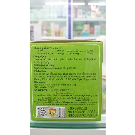 Bộ sản phẩm giảm béo SLIMTOSEN học viện quân y