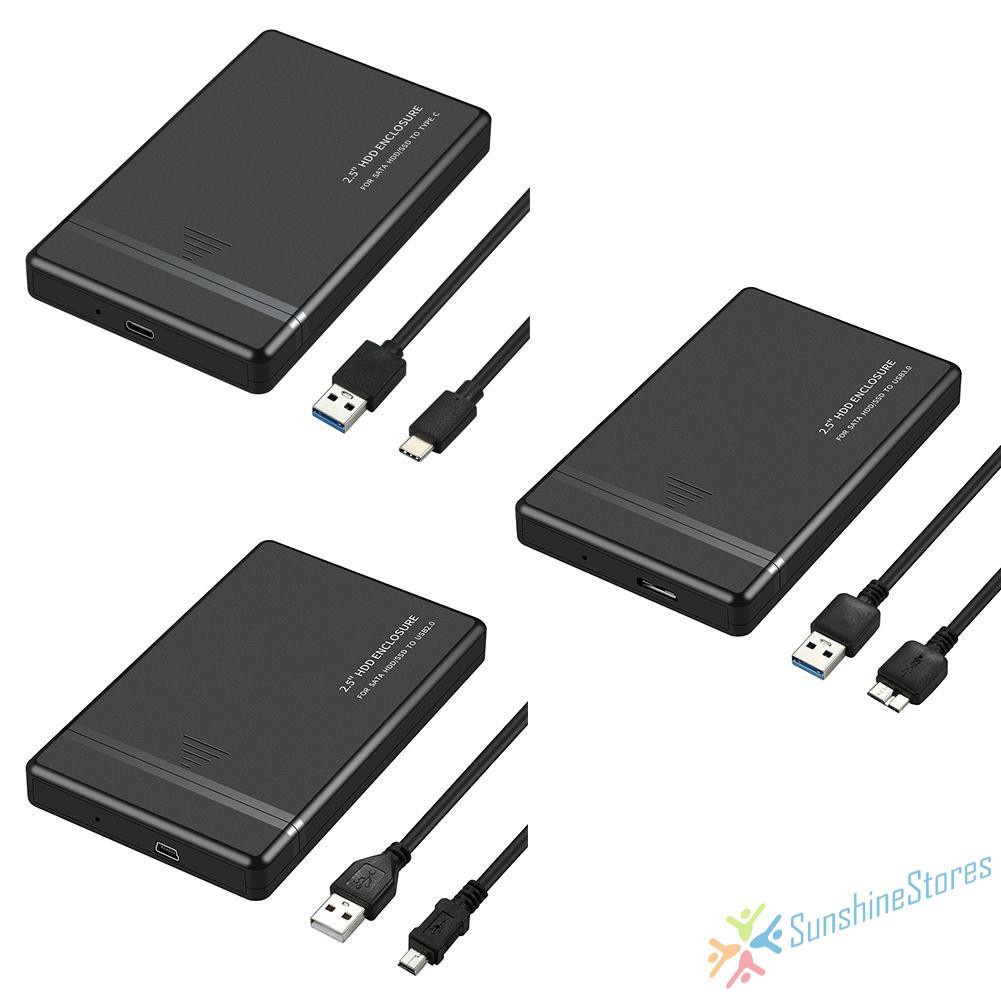 Hộp Đựng Ổ Cứng Ngoài Hdd Ssd 480mbps 2.5 Inch Ốp | BigBuy360 - bigbuy360.vn