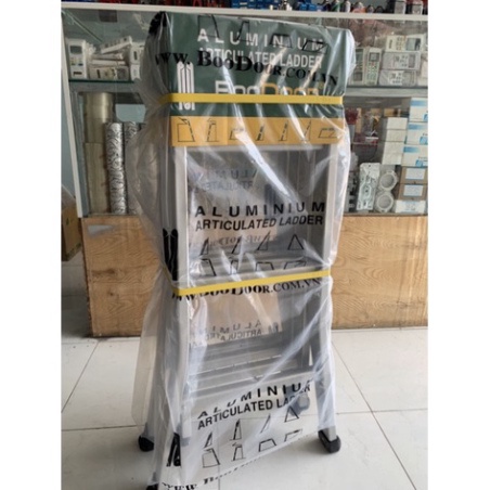 THANG NHÔM GẤP KHÚC 3 BẬC BOODOOR