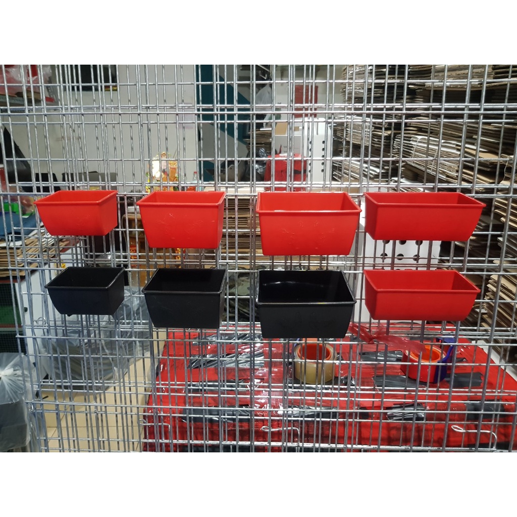 Máng nhựa ăn, uống cho chiến kê loại tốt