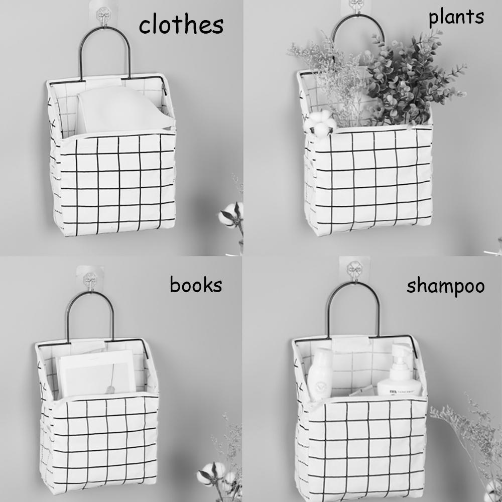 Giỏ Treo Đựng Quần Áo Chống Thấm Nước Tiết Kiệm Không Gian Tiện Dụng Cho Nhà Tắm
