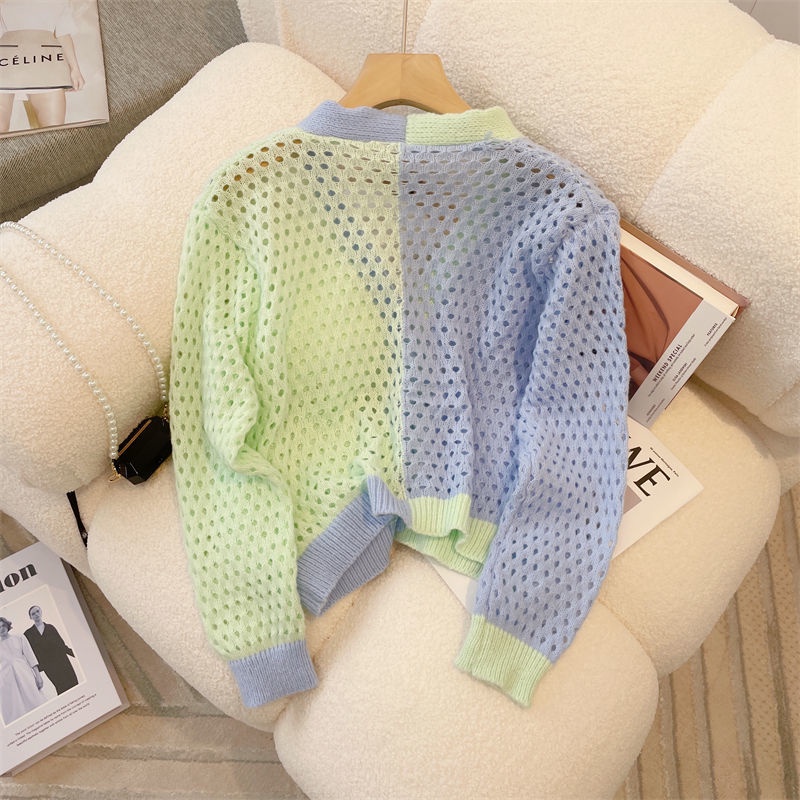 Áo Khoác Cardigan Dệt Kim Tay Dài Chống Nắng Thời Trang Mùa Thu Mới Cho Nữ