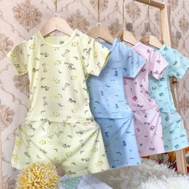 Combo 3 bộ unchi màu họa tiết