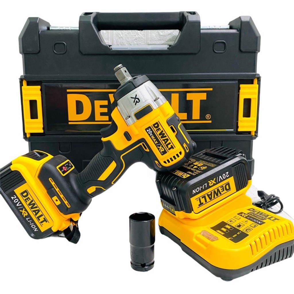 MÁY SIẾT BULONG DE.WAT 20V DFC887, ĐỘNG CƠ KHÔNG CHỔI THAN HÀNG CAO CẤP
