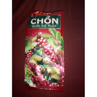 CÀ PHÊ CHỒN ĐỎ BUÔN MÊ THUỘC 500G