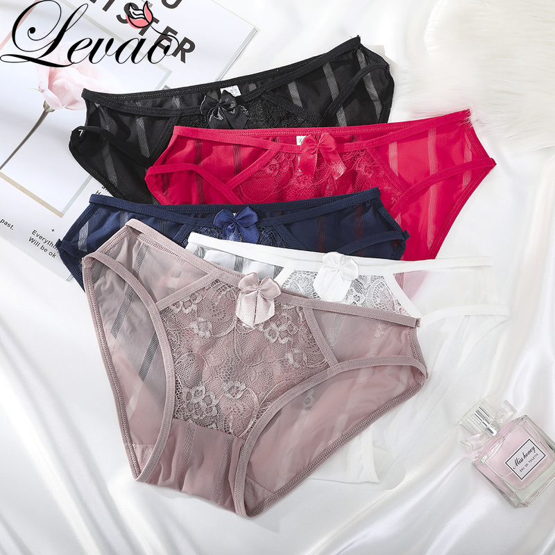Quần Lót Levao Chất Liệu Vải Ren Thời Trang Dành Cho Bạn Nữ