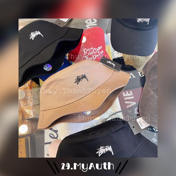 Nón mũ BUCKET STUSSY  LOGO