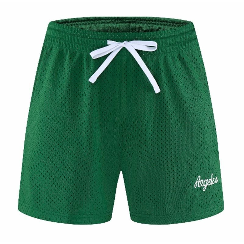 Hàng Bán Chạy Quần Short Thể Thao Đi Biển Lưng Thun Phối Lưới Hai Lớp Phong Cách Los Angeles Thời Trang Unisex Dễ Phối Đồ
