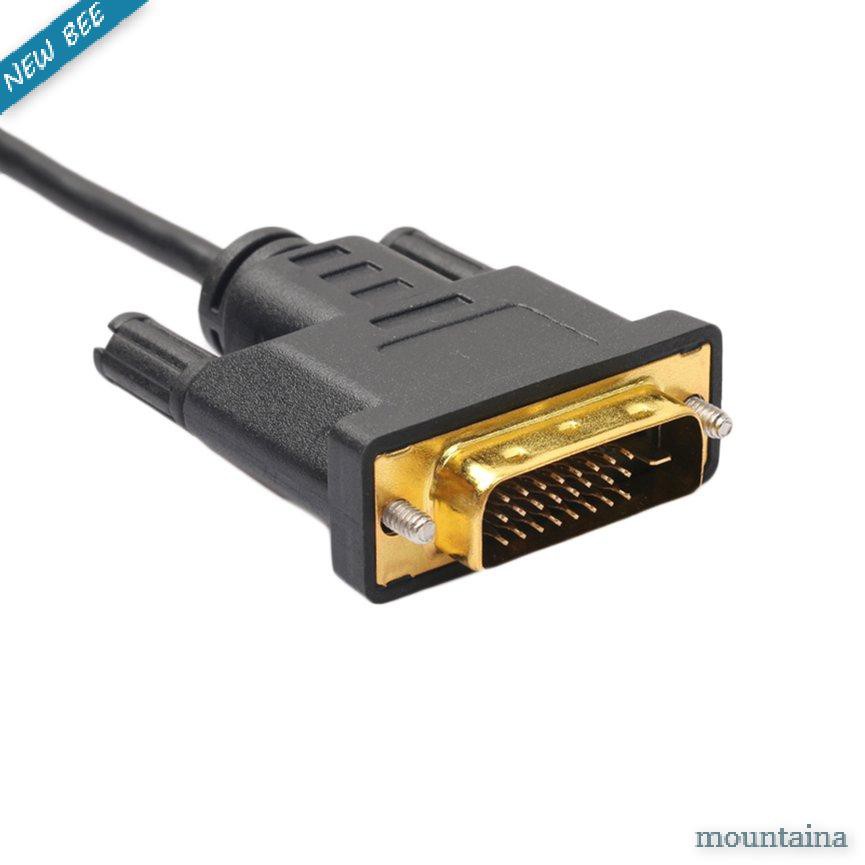 Cáp Chuyển Đổi Hdmi Sang Dvi 24 Mạ Vàng Dài 1m / 1.8m / 3m / 5m