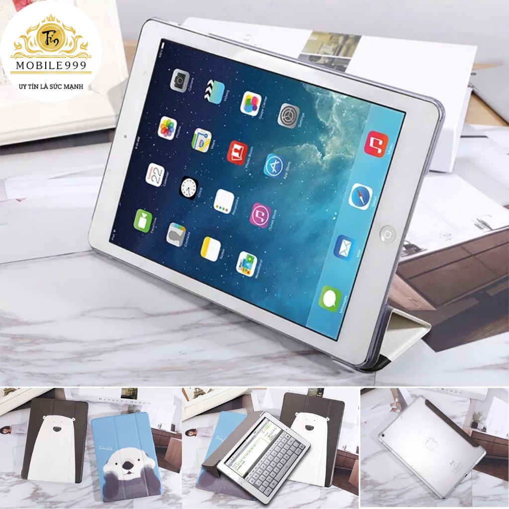 Bao da ipad Silicon hình Gấu siêu cute ốp ipad 10.2 gen 7/8/Pro 10.5/Air3/Air 1/Air 2/Gen 5/6...MOBILE999 | WebRaoVat - webraovat.net.vn