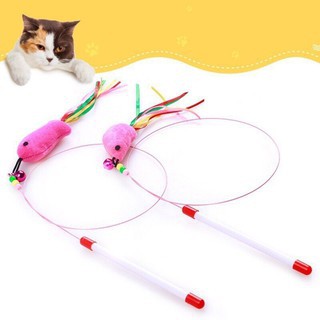 Đồ chơi cần câu cho mèo vờn