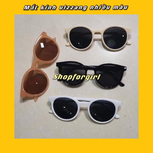 [Mã FAMAYFA giảm 10K đơn 50K] Kính râm Kính mát ulzzang nhiều màu mắt mèo nam nữ đeo được Shopforgirl | BigBuy360 - bigbuy360.vn