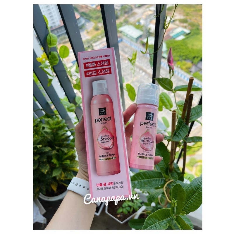 Dưỡng tóc dạng bọt Mise en Scene Styling Bubble Foam | BigBuy360 - bigbuy360.vn