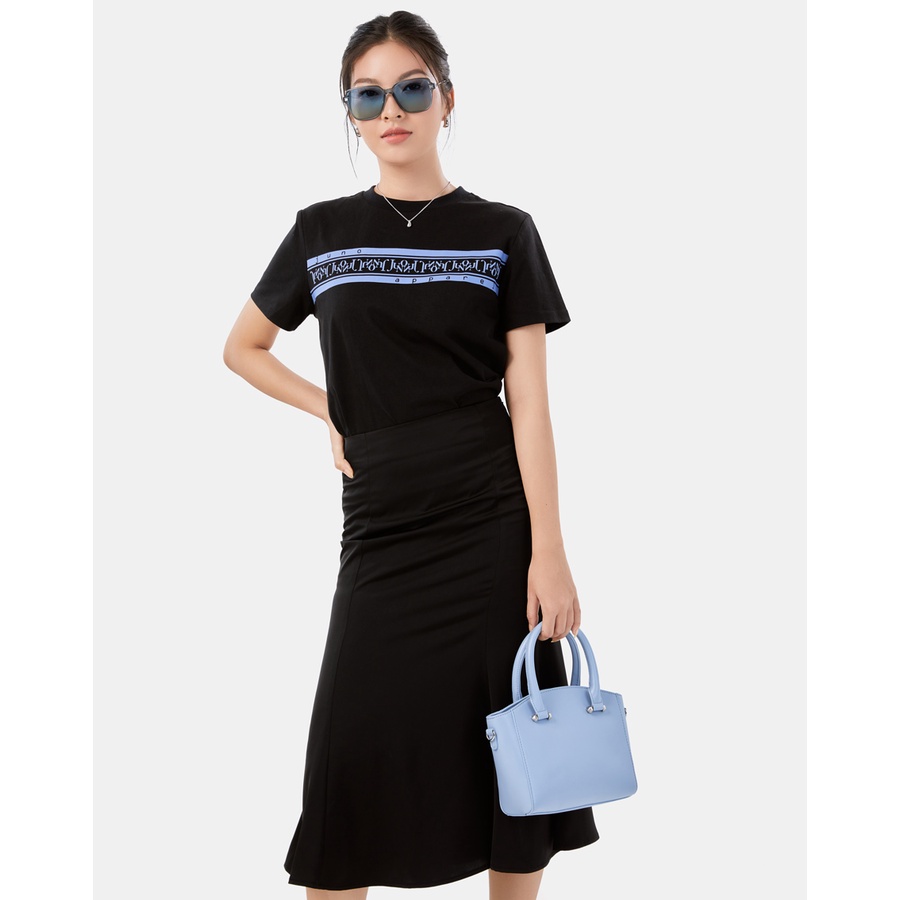 Chân Váy JUNO Midi Đổ Múi JNVLU010