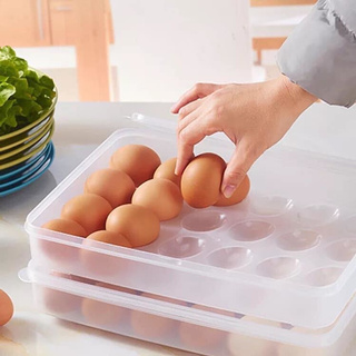 HỘP ĐỰNG TRỨNG 24 NGĂN TIỆN LỢI CÓ NẮP ĐẬY