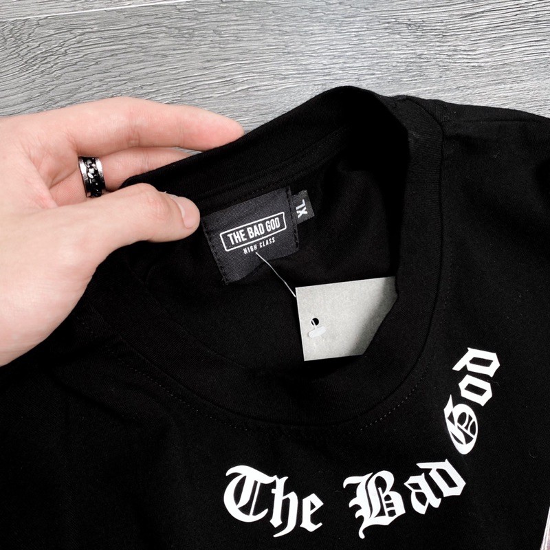 Áo thun cotton tay lỡ in hình Tượng Thần TBG đen, áo phông cộc tay basic nam nữ unisex, Msw Town | BigBuy360 - bigbuy360.vn