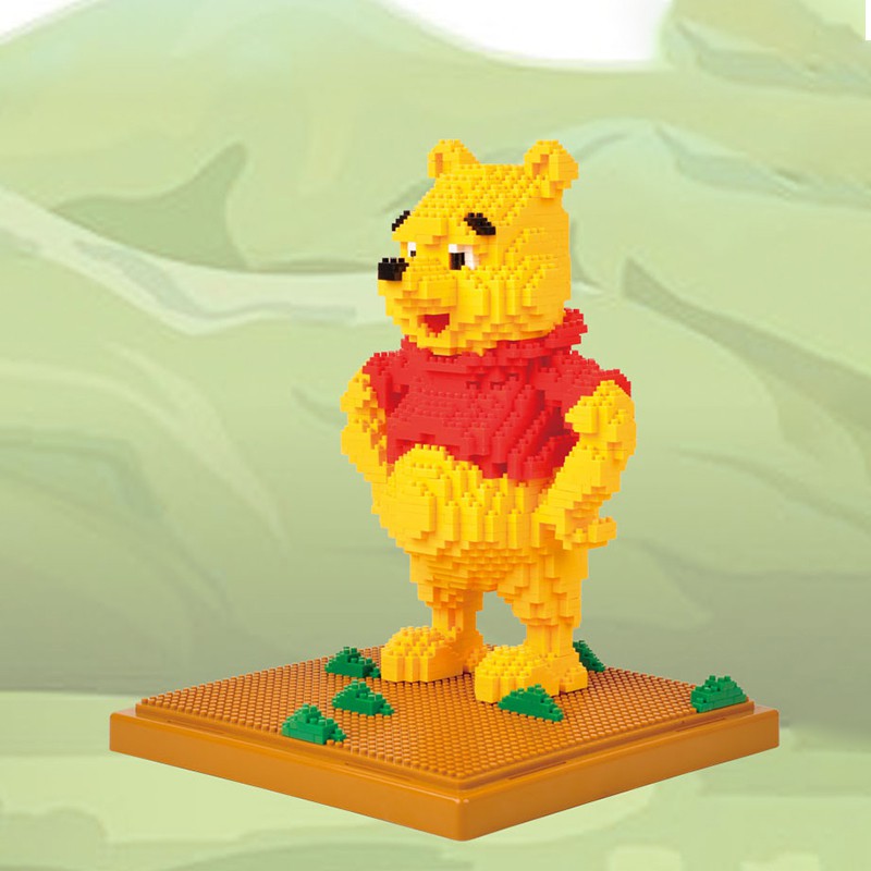 Bộ đồ chơi lắp ráp hình nhân vật hoạt hình sáng tạo cho người lớn và trẻ em