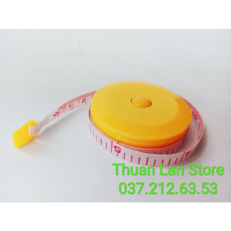 Thước Cuộn Mini Dài 1,5m Nhỏ Gọn Tiện Lợi