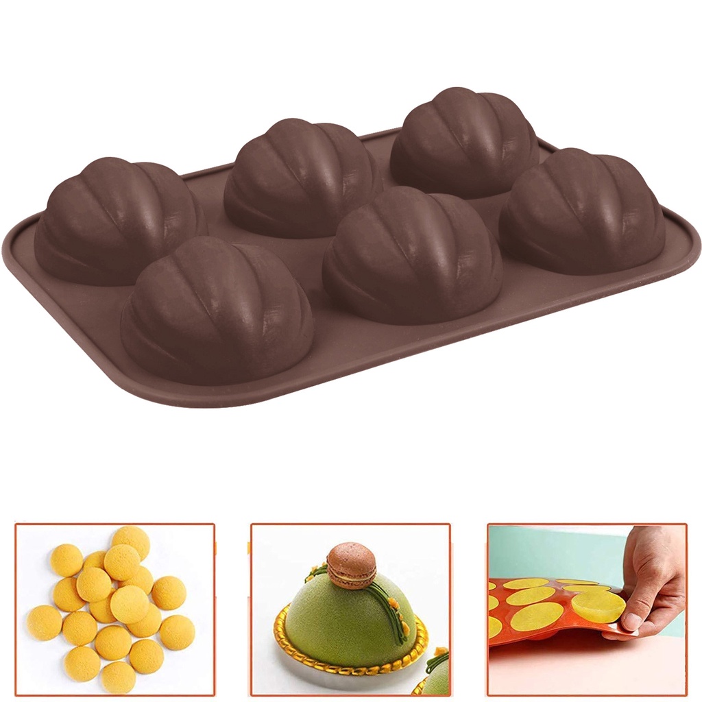 On sale Half Ball Sphere Silicone Cake Mold Muffin Chocolate Hot Chocolate Bomb Mold
