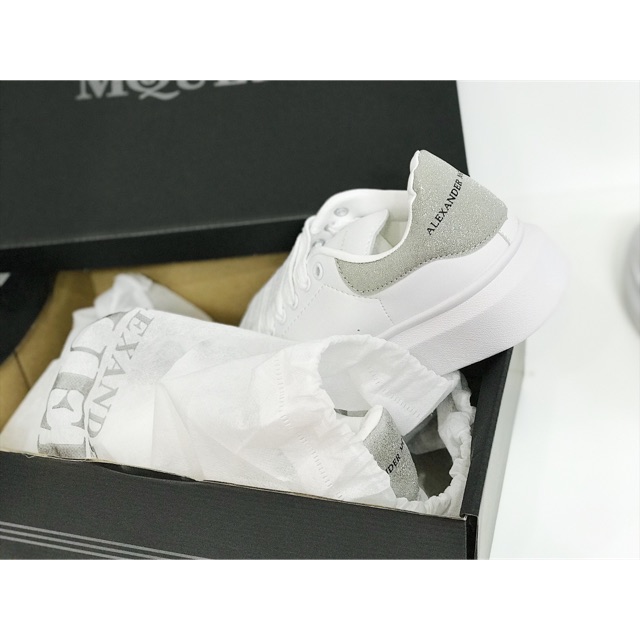 Giày Nam Nữ Mcq Đế Bạc Full Box
