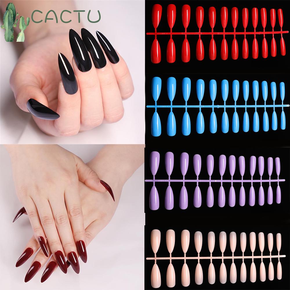 [Hàng mới về] Set 24 móng tay giả duyên dáng sành điệu dành cho nữ