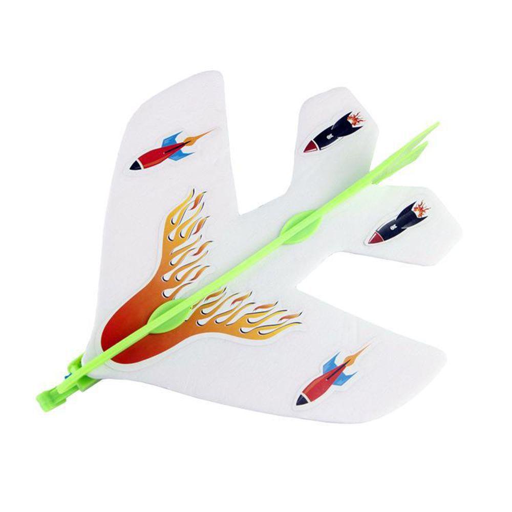 Set 1 / 5 Máy Bay Đồ Chơi Thí Nghiệm Khoa Học Dây Cao Su Ném Tay Giáo Dục Cho Bé