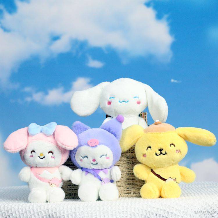 Thú Nhồi Bông Hình Sanrio Kuromi melody Dễ Thương