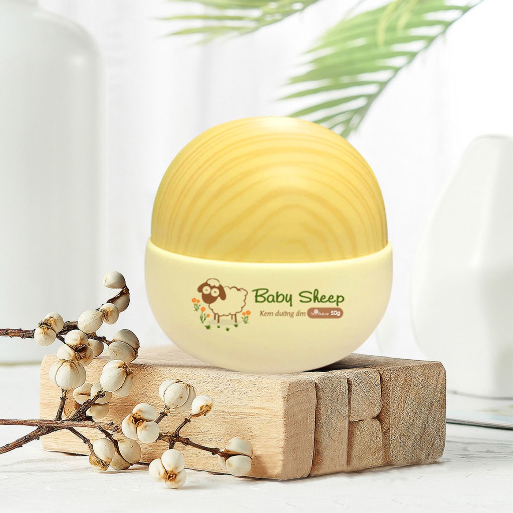 Kem Dưỡng Ẩm Baby Sheep I'm Nature Giúp Da Mềm Mịn Không Còn Khô Da Và Nứt Lẻ - An Toàn Cho Trẻ Em