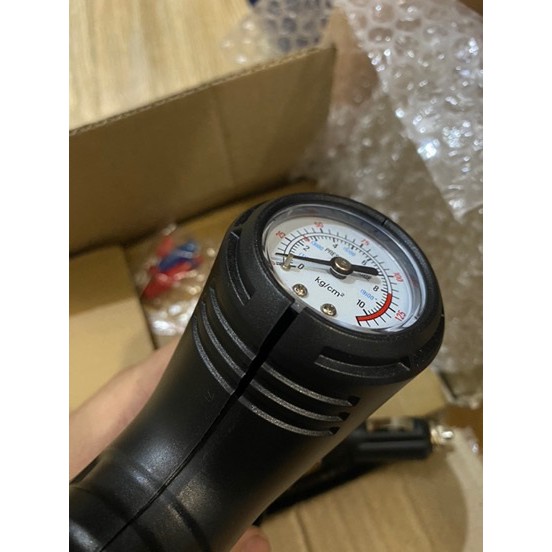Máy bơm lốp ô tô điều chỉnh áp suất Car Air Pump, bơm bánh cho xe hơi