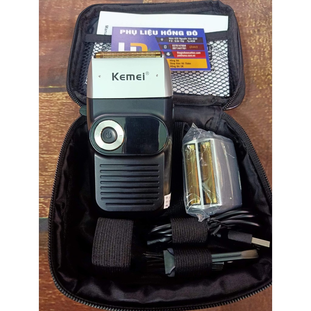 Máy cạo khô kemei 2026