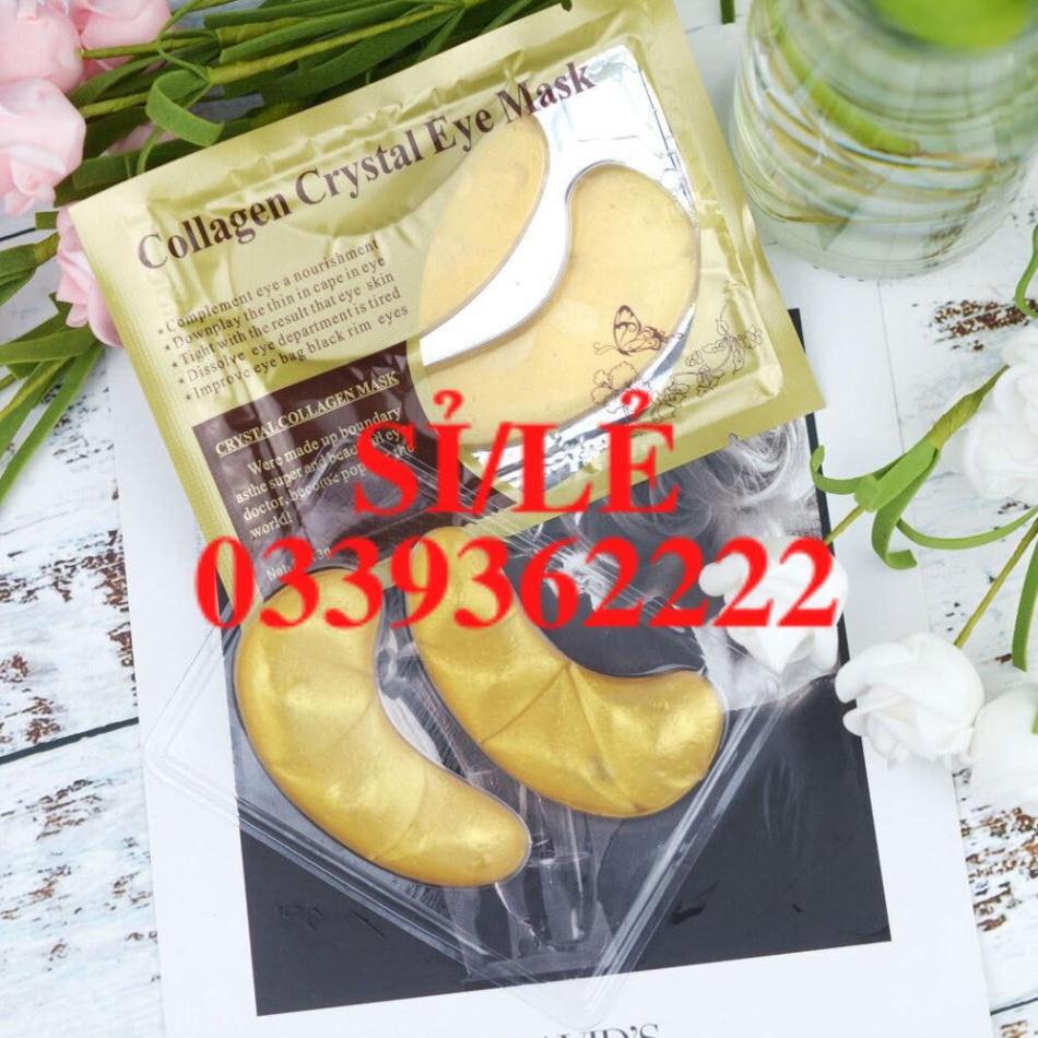 [ HAIANHSHOP ] Mặt Nạ Mắt Collagen Crystal Eye Mask - Mặt Nạ Dưỡng Làm Mờ Quầng Thâm Mắt  Duashop &gt;