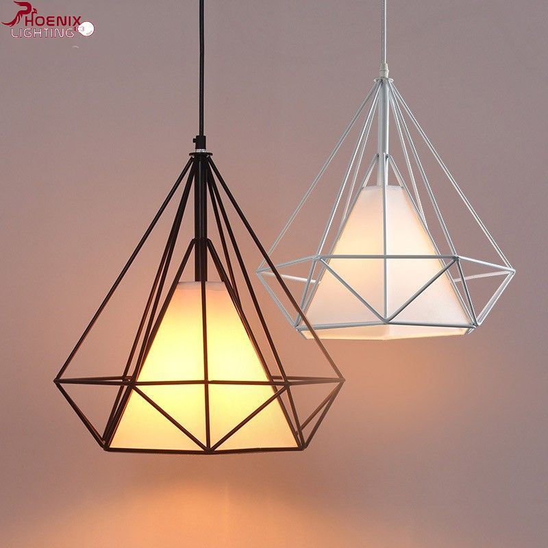 Đèn thả hình kim cương (chưa bóng)