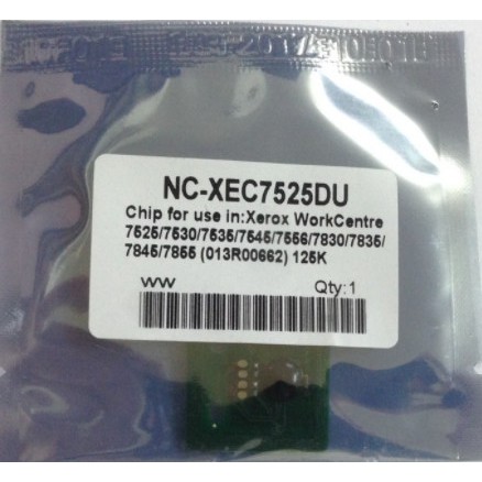 Chip mực Fuji Xerox WC - 7525/7530/7535/7545/7556/7830/7835/7845/7855 - C/K/M/Y (006R01513/14/15/16)