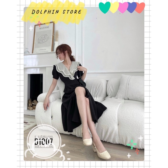 BIGSIZE Đầm đen bigsize