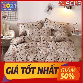 Thanh Lý Gấp Bộ Chăn Ga Gối Cotton Poly Nhập Cao Cấp MẪU 33
