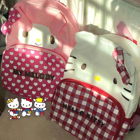 Túi dễ thương. Ba Lô Đi Học Sức Chứa Lớn In Hình Hoạt Hình Phong Cách Hàn Quốc Dễ Thương Cho Nữ