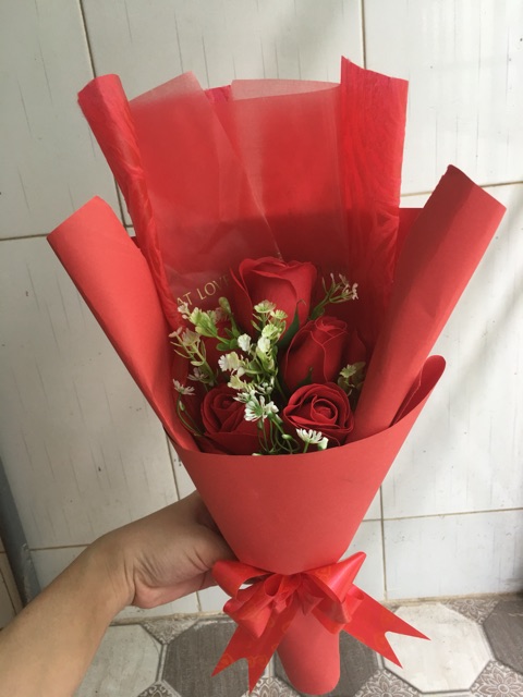 Hoa hồng sáp thơm tình yêu