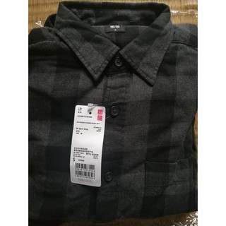 Áo sơ mi flannel nam Uniqlo