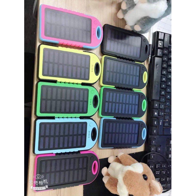 Sạc dự phòng năng lượng mặt trời 💝 FREESHIP 💝 sạc dự phòng cao cấp