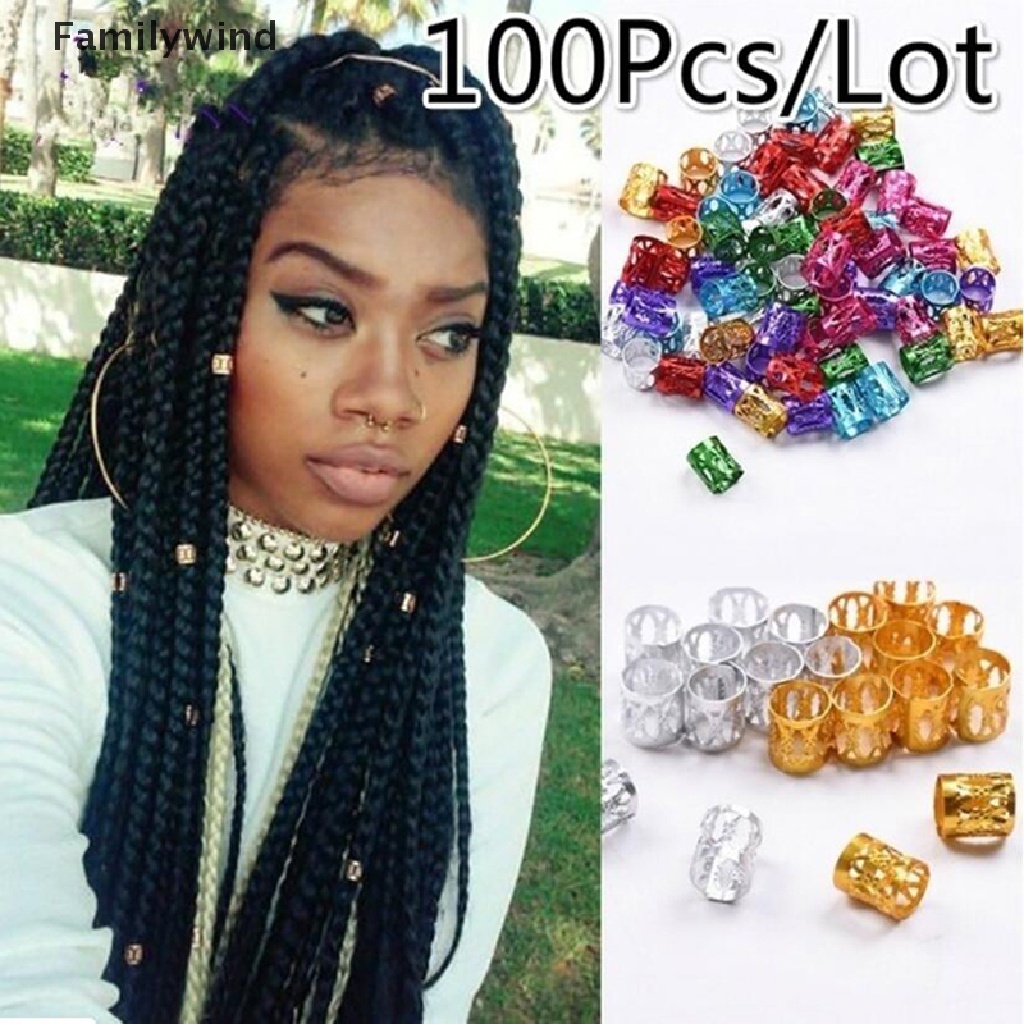 Set 100 Kẹp Tóc Bện Tùy Chỉnh Tiện Dụng