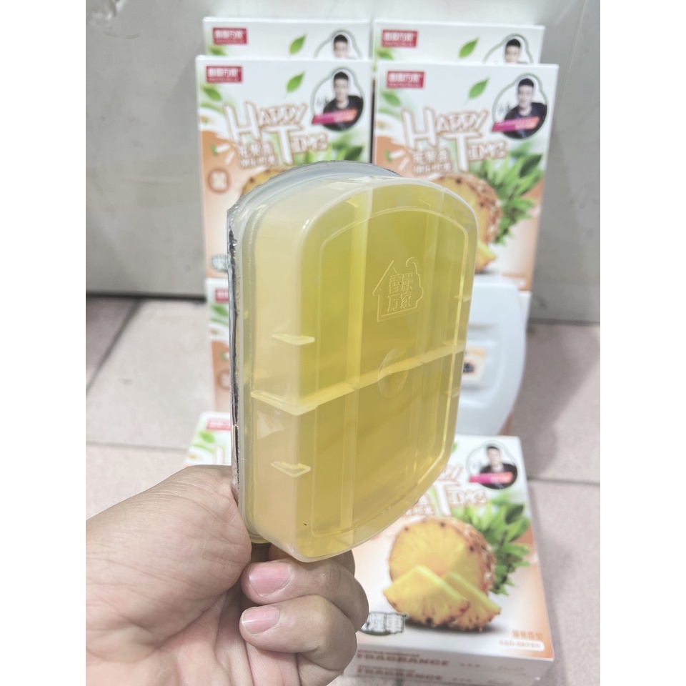 Sáp thơm hương dứa khử mùi xe ô tô mùi nhà, phòng.