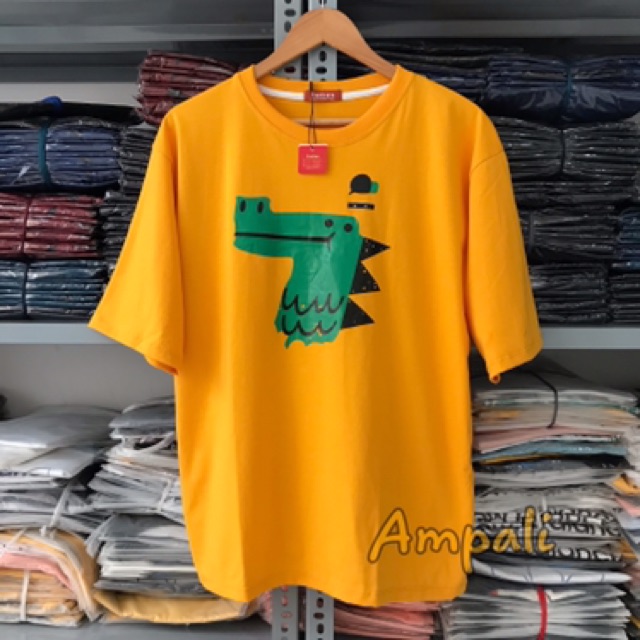 [Mã WA1606 giảm 15% đơn 99k] Áo Thun KHỦNG LONG TO Unisex A005