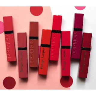 Son BOURJOIS ROUGE LAQUE Số 03 JOLIE BRUNE màu cam đất không làm khô môi có độ bóng nhẹ đem lại sức quyến rũ