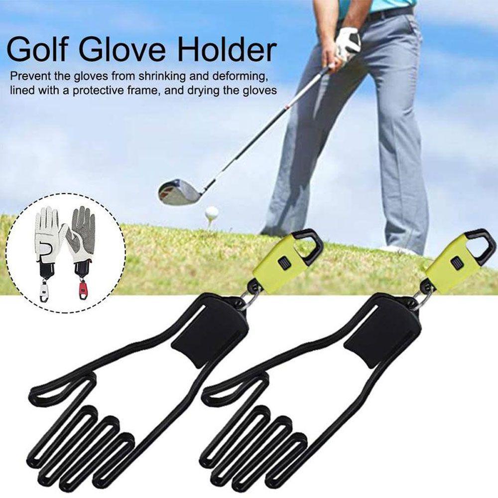 AARON1 Portable Golf Glove Holder Plastic Rack Golf Glove Stretcher Hanger Golf Tool Dryer Hanger Supplies Accessories Sports Accessories Outdoor Tool Sports Entertainment Golf Gloves Rack/Multicolor